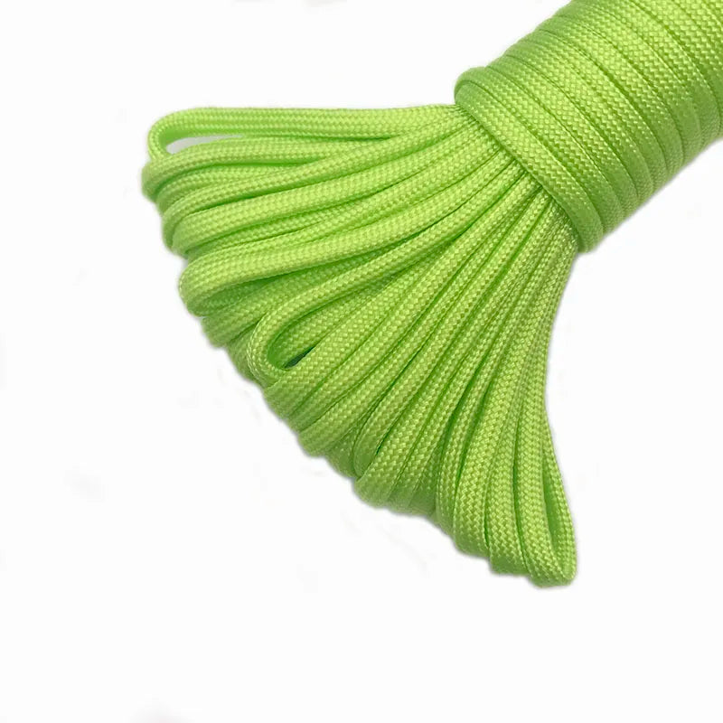 550 Paracord 4mm 7-Strand Survival Rope Camping Hiking Lanyard 31M or 5M