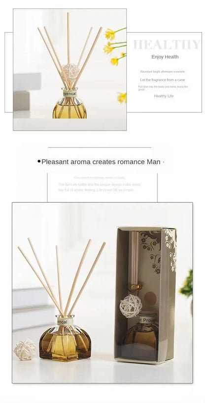 50ml Flameless Aromatherapy Essential Oil Vine Aromatherapy Ornament Expansion Liquid Bathroom deodorizer Home Decoration