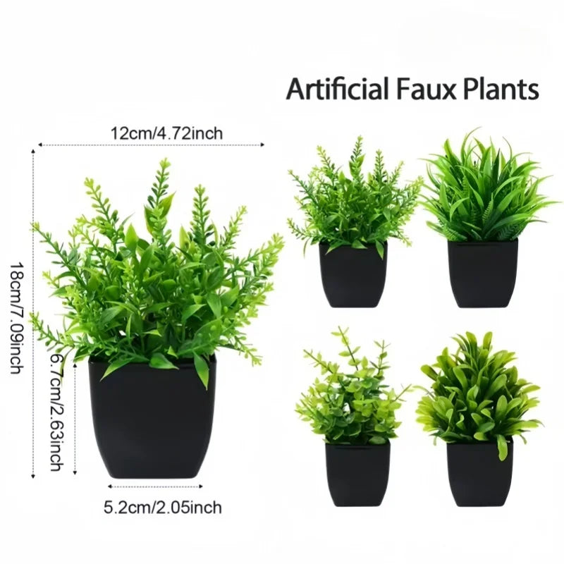 1pc Artificial green plants, home greening, outdoor gardens, office decoration