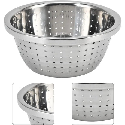 Vegetable Washing Basket, Rustproof Fruit Washing Basket, Stainless Steel Veggie Washing Bowl, Multifunction Kitchen Colander fo