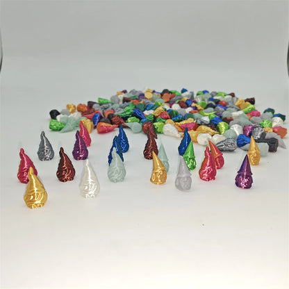 Adorable Elf Figurines 3D Printed Miniature Statues Festive Holiday Decorations Whimsical Garden Gnomes Gift