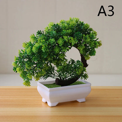 Simulation Fake Potted Bonsai Tree Artificial Plant DeskOrnament ArtificialPlant