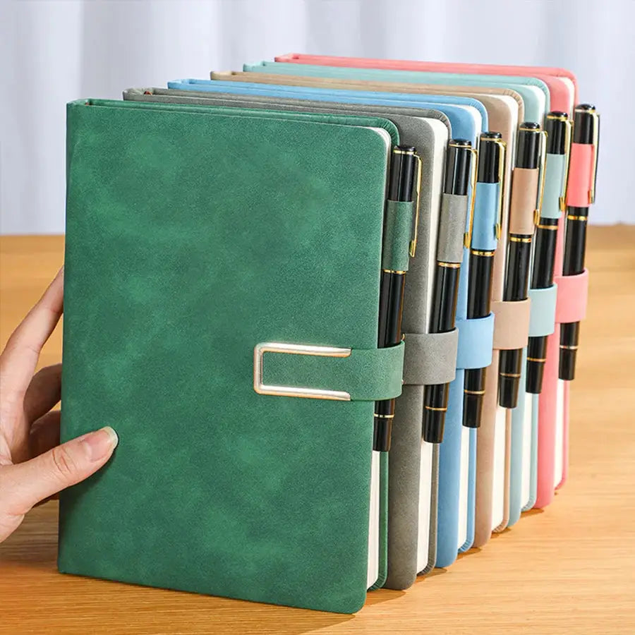 Vintage A5 Notebook with Soft Cover