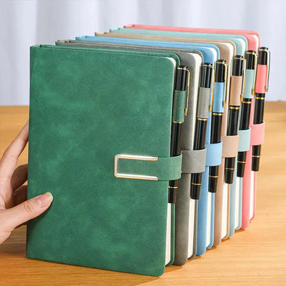 Vintage A5 Notebook with Soft Cover