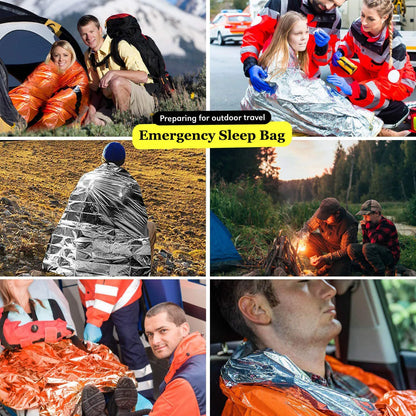 Portable Waterproof Emergency Survival Sleeping Bag Outdoor Camping Gear