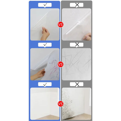 Wall Protective Film Scratch-resistant Anti-dirty Does Not Hurt The Wall Home Transparent Electrostatic Wall Protection Sticker