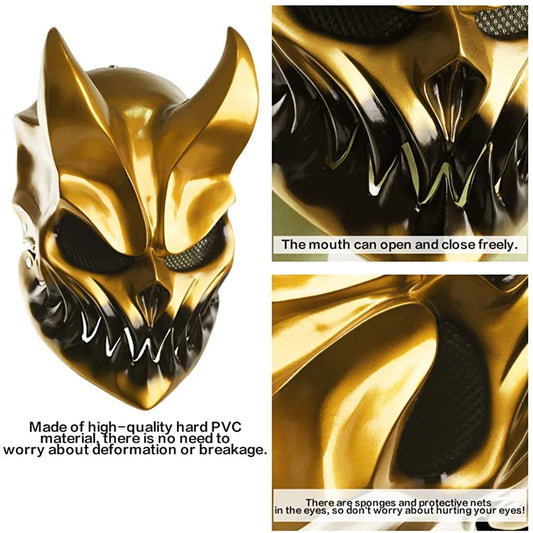 Mask with Movable Mouth Slaughter To Prevail Mask with Movable Mouth Cosplay Costume Music Party Deathcore Kid of Darkness Masks