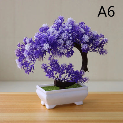 Simulation Fake Potted Bonsai Tree Artificial Plant DeskOrnament ArtificialPlant