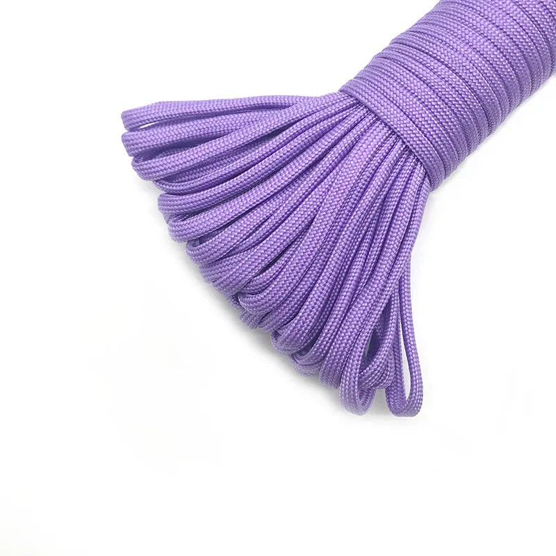 550 Paracord 4mm 7-Strand Survival Rope Camping Hiking Lanyard 31M or 5M