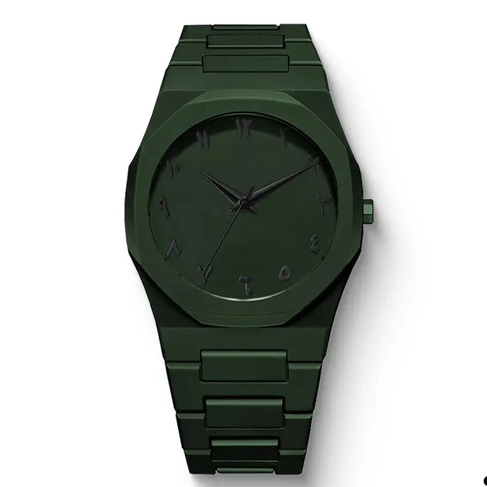 New Fashionable Watch Simple Black Quartz Watches