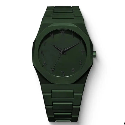 New Fashionable Watch Simple Black Quartz Watches