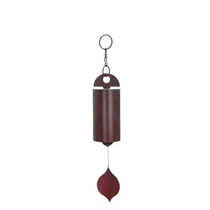 Leaves Wind Chimes Retro Style Serenity Bell Wind Chimes Deep Resonance Metal Deep Tone for Patio Yard Porch Garden Decor