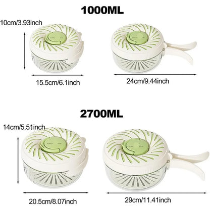 Fruit Washing Bowl with Strainer and ice box, Strainer Container with Lid, 2 in 1 Drain Basket with Foldable Handle, Berry Fruit