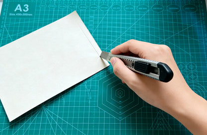 1Pc A3/A4 Grid Cutting Mat Board for Fabric Paper Quilting Sewing Crafts