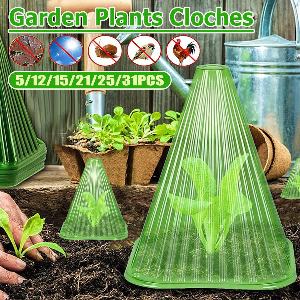 Snail Collars Slug Plant Protection Collars Plant Snail Collar Guard Green Planter Flower Pot Pest Control Trapper Garden