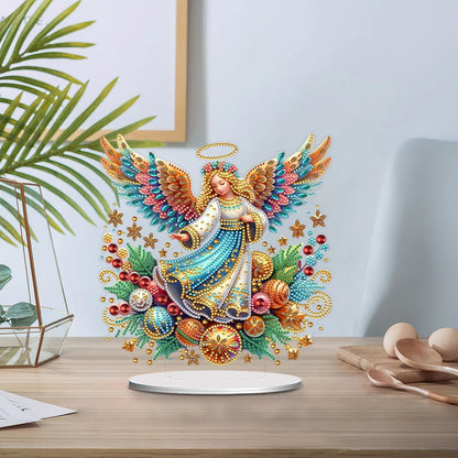 Special Shape Angel Girl Diamond Painting Tabletop Ornaments Kit Desktop Diamond Art Kits Diamond Painting Desktop Decorations