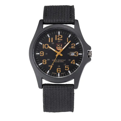 Sports Watch Quartz Nylon Band with Date