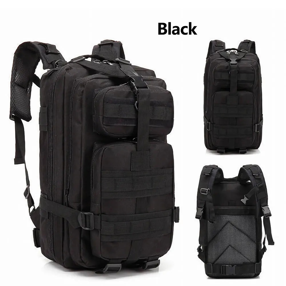 30L Tactical Backpack Assault Backpack Molle 3P Camping Hunting Backpacks Camo 3 Day Rucksack Men Hiking Outdoor Travel Backpack