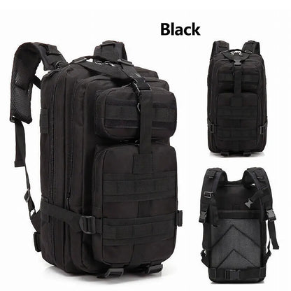 30L Tactical Backpack Assault Backpack Molle 3P Camping Hunting Backpacks Camo 3 Day Rucksack Men Hiking Outdoor Travel Backpack