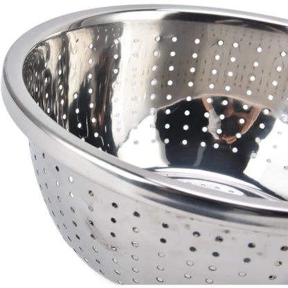 Vegetable Washing Basket, Drain Holes Stainless Steel Colander, Strainer Washing Basket for Drainage Basin, Rice Sieve and Stora
