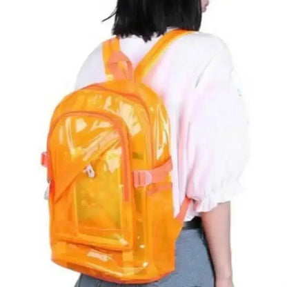 Transparent Backpack Waterproof PVC Clear