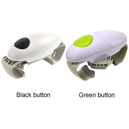 Electric Can Opener easy and easy to open cans and bottles Battery Operated Tin Opener One Touch for All Kinds of Jars Bottles