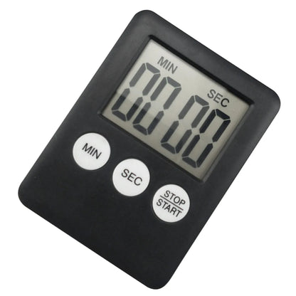 10-1PC Mini Electronic Timer Stopwatch LCD Display for Sports Exercise Baking Cooking Digital Timer Multi-Function Kitchen Timer