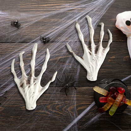 Creepy Zombie Feet Realistic Fake Severed Monster Feet Body Parts Halloween Haunted House Decorations