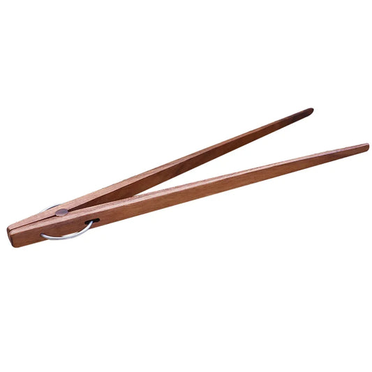 Food Clip Kitchen Tongs Things for Kitchens Cooking Clamp Tweezers Utensils Household Toasters Wooden