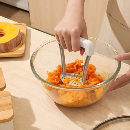 Manual Potato Masher Hand Ricer Fruit Vegetable Squeezer Kitchen Gadget Tool