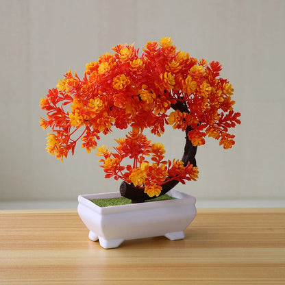 Simulation Fake Potted Bonsai Tree Artificial Plant DeskOrnament ArtificialPlant